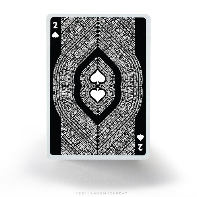 The Black Book Manifesto — The Dieline #deck #type #cards