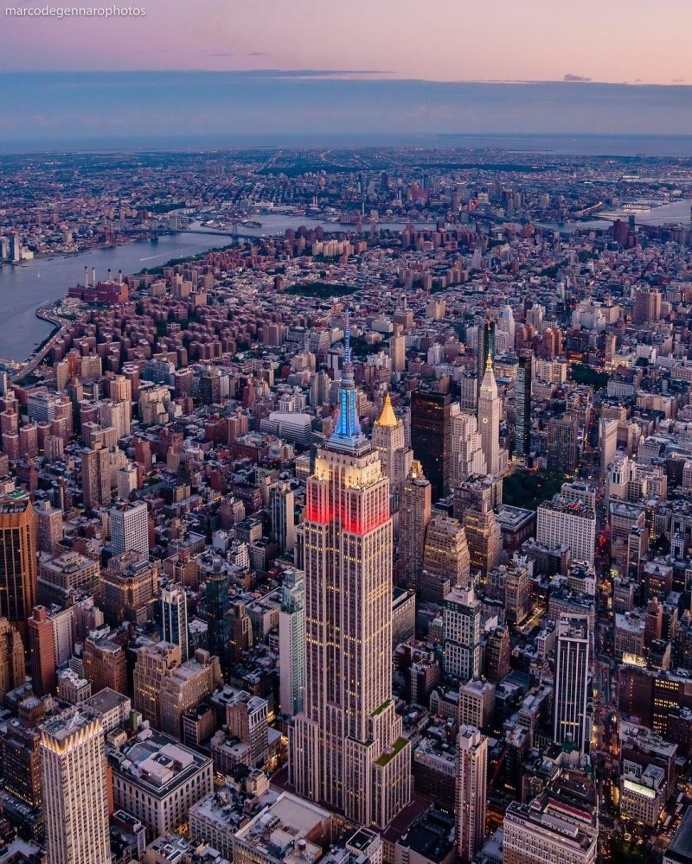 Marco DeGennaro Captures Stunning Cityscapes of New York From Above