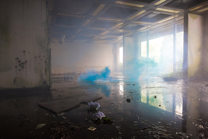 Colorful Smoke in European Landscapes