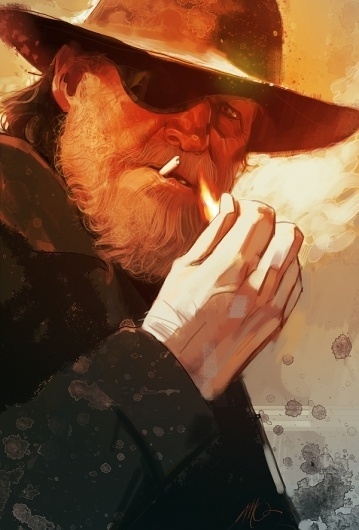 sketchesnatched #dude #the #grit #illustration #true