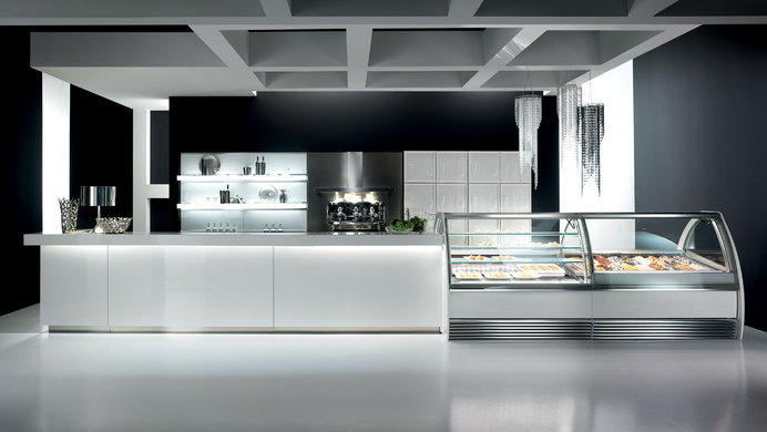Frigomeccanica - Arredo Bar #negozi #designer #arredamenti #pubblici #design #frigomeccanica #designer1995 #ristoranti #bar #pasticceria #locali #hotel #per #gelaterie #pub #magazine #bancone