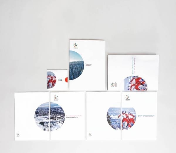Erik Five Gunnerud #print #logo #oslo #identity #collateral #type #olympics #typography