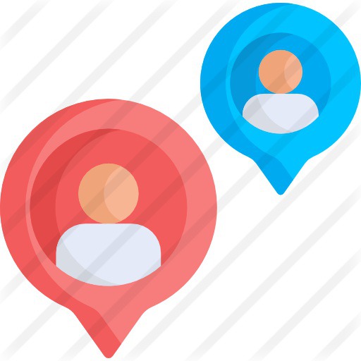 See more icon inspiration related to map, maps and location, placeholder, position, pointer, pin, interface, location, gps, person and people on Flaticon.