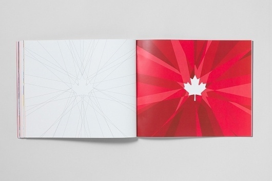 The Canadian Olympic Team Brand | CreativeRoots - Art and design inspiration from around the world #branding #guide #guidelines #athletics #style