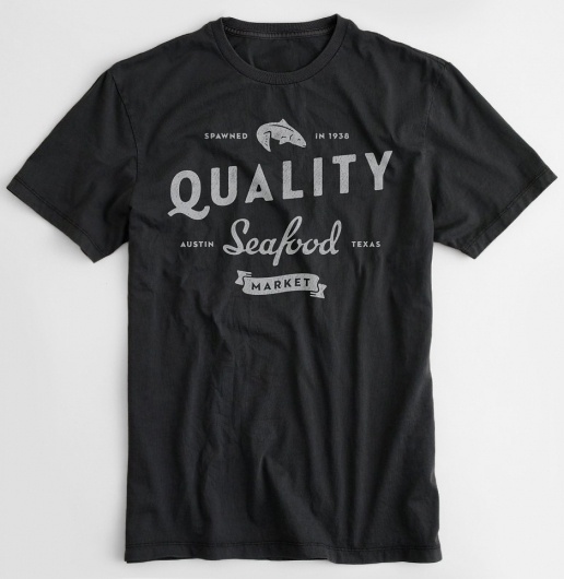All sizes | Quality Seafood shoit | Flickr - Photo Sharing! #super #furry #branding #shirt