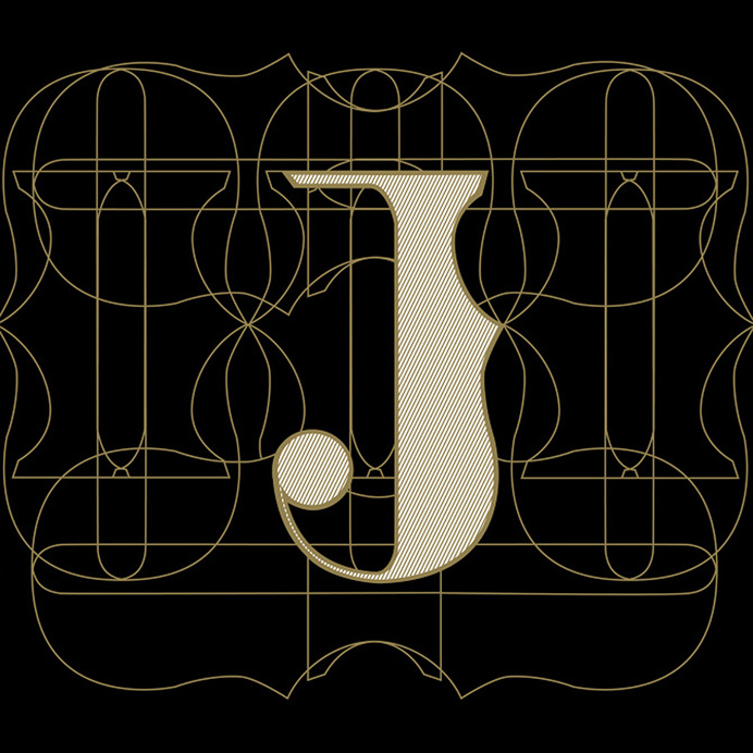J hand lettering #type #handlettering #a-z #pattern