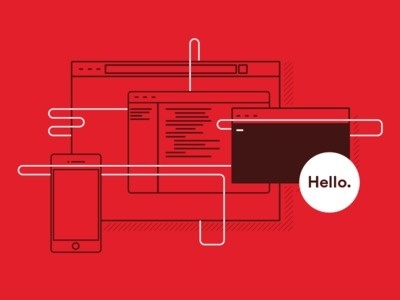 Hello Dribbble! #design #web #mobile