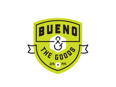 Bueno by Patrick Macomber #ampersand #logo #color