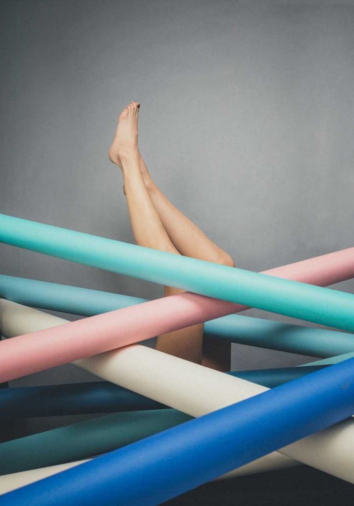 Playful Fashion Portraits Featuring Paper Art by Kristoffer Marchi