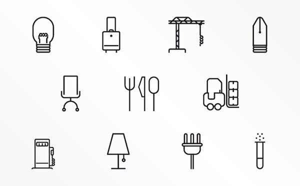Icon selection by www.o-zone.it , via Behance. #iconography #icon #sign #icons #symbols #signs