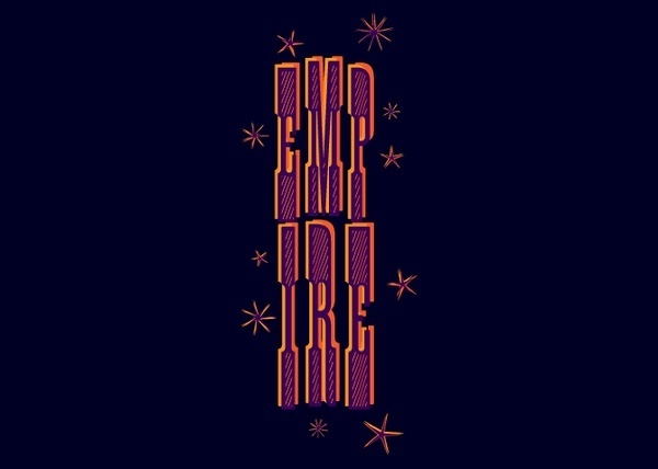 EMPIRE #stars #design #graphic #typography
