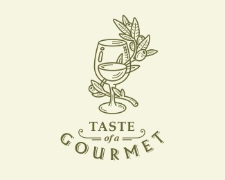 Taste of a Gourmet #logo #identity