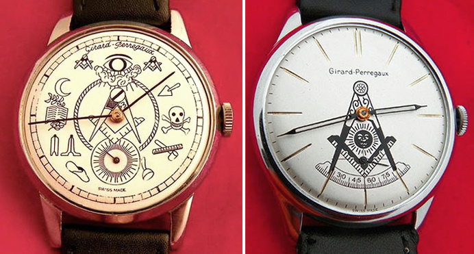 Girard perregaux masonic watch outlet