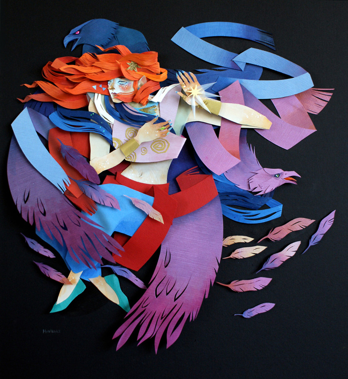 Morgana cut paper mytho 3