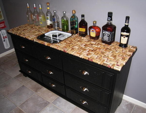 Homemade Wine Cork Crafts #cork #diy #wine