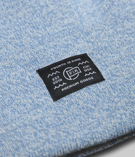 Fourth Is King Winter Pom Beanie #branding #label #tag #hat #fashion #graphics #winter