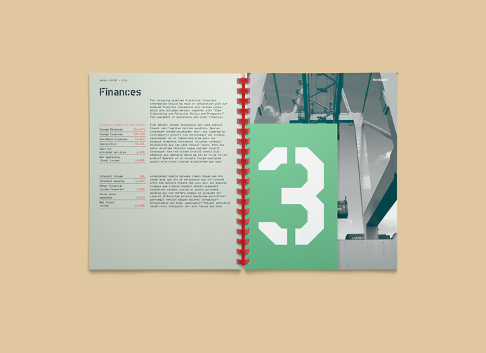 Nordsjøen Annual Report on Behance #layout #graphicdesign #editorial #print #annualreport #typography #book #layout #graphicdesign #layout
