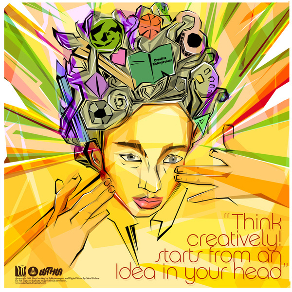 think Creative on the Behance Network #think