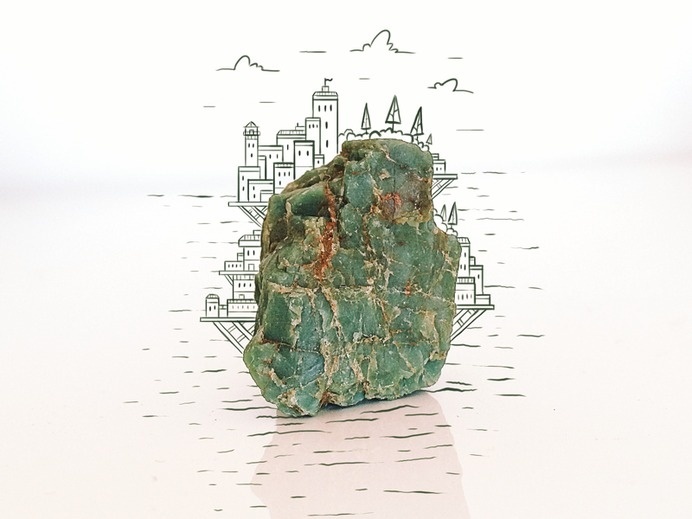 Rock Island #illustration