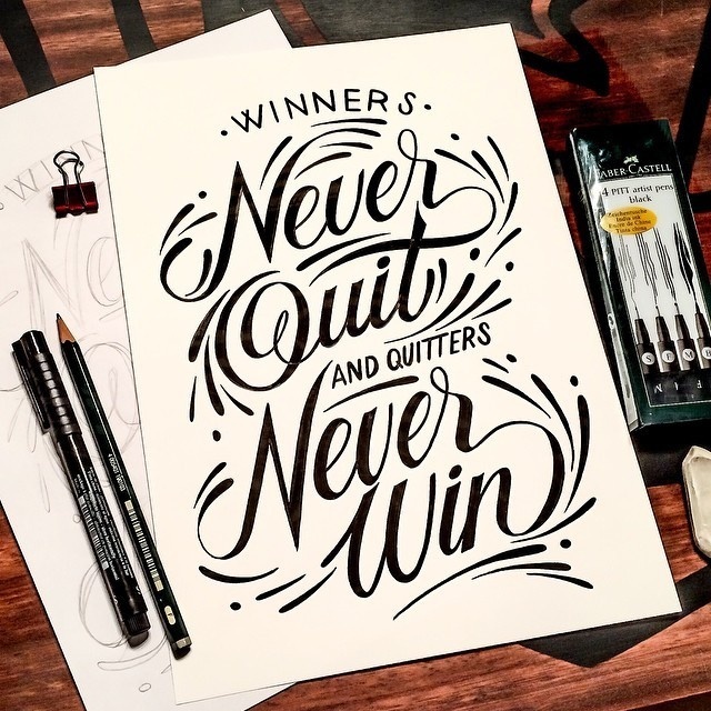 Winners Never Quit