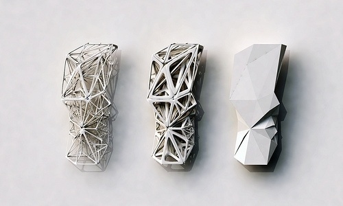 sojamo tumble - line2solid byÂ Archieboytom,Â via wowgreat #form #lines #modified #shapes #surfaces