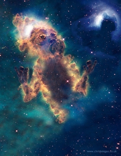 CHRIS KEEGAN #chris #telescope #hubble #nasa #illustration #keegan