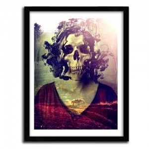MISS SKULL by ALI GULEC #print