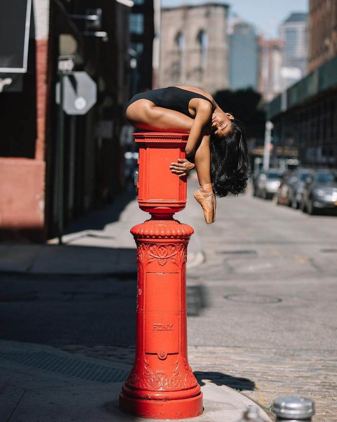 Gorgeous Street Portraits of Ballerinas by Melika Dez