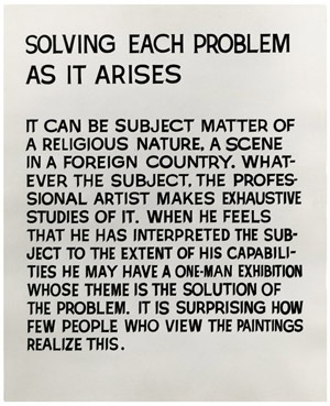 X-TRA #text #baldessari #conceptual #john #art