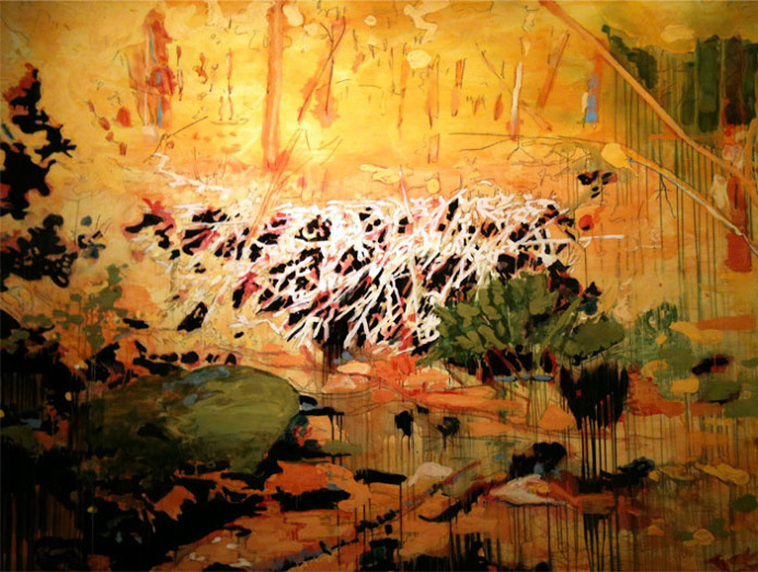 Bright, Emotional and Dynamic Landscape Art - #art