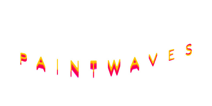 Paintwaves wave paint 3d art color colorful splash green yellow red violet mindsparkle mag experiment