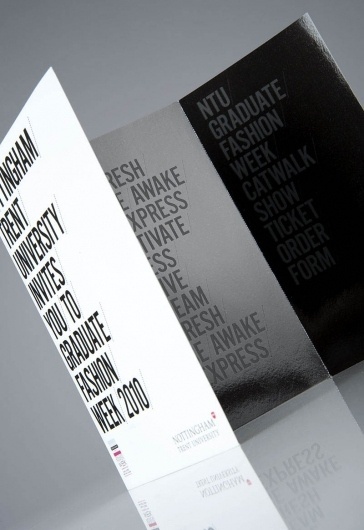 NTU GFW10 : Andrew Townsend #print #flyer