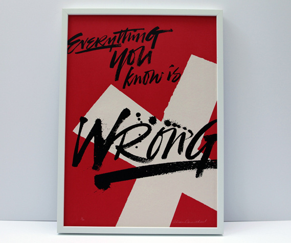 Poster from Alison Carmichael #print #wrong #poster