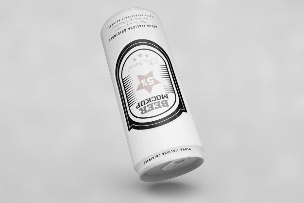 Upside down beer can mock up Free Psd. See more inspiration related to Mockup, Template, Beer, Packaging, Web, Website, Mock up, Templates, Website template, Mockups, Up, Web template, Down, Realistic, Tin, Real, Web templates, Mock ups, Mock, Ups and Upside on Freepik.