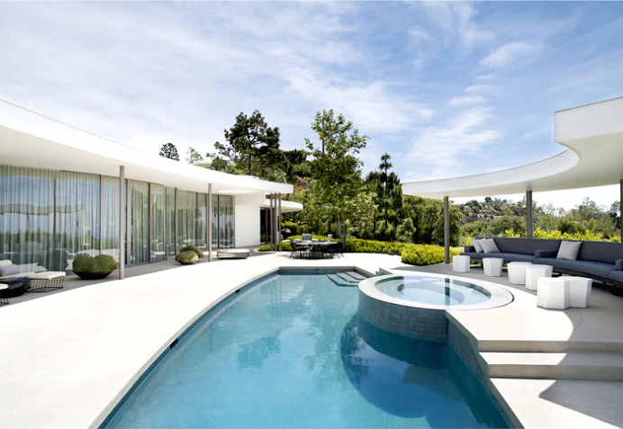 Beverly Hills Situated House Project by Dennis Gibbens Architects - #architecture, #house, #housedesign, #outdoor