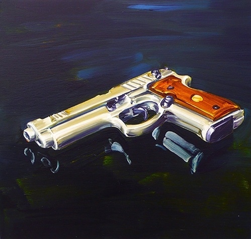Chimes&Rhymes | innovative design and new techniques in visual artistry #gun #painting