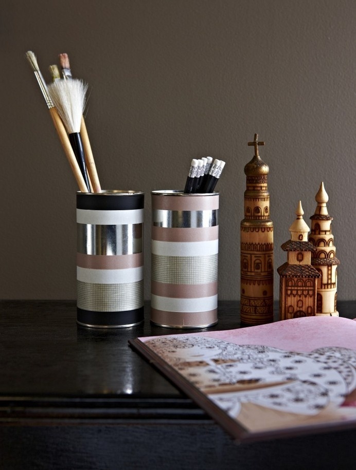 Decoration - Jenni Juurinen #accesories #wooden #sculptures #workspace #brushes #decoration