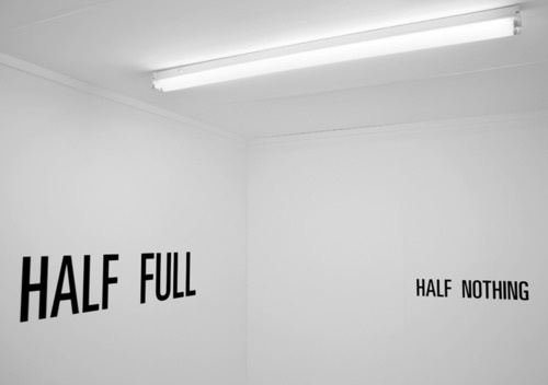 ANTI-MTTR #installation #nothing #design #full #walls #half #typography