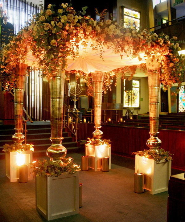 15 Cool Wedding Chuppah Ideas #ideas #chuppah #wedding