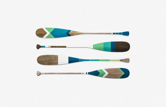Studio MPLS, paddle, graphic, shape, design, color, river
