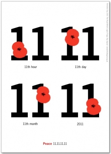 'iSteve tribute' #2011 #armistice #11 #day #peace #poppy