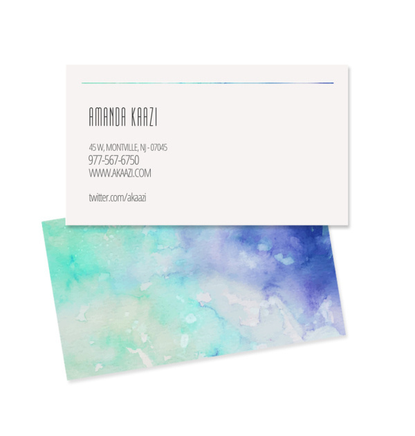 This digitally designed artistic business card template is perfect for to present yourself creatively. http://83oranges.com/product/charming