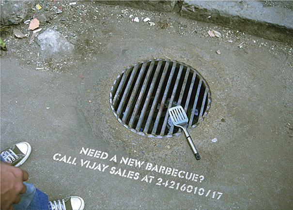 Vijay Barbecue Guerilla Marketing