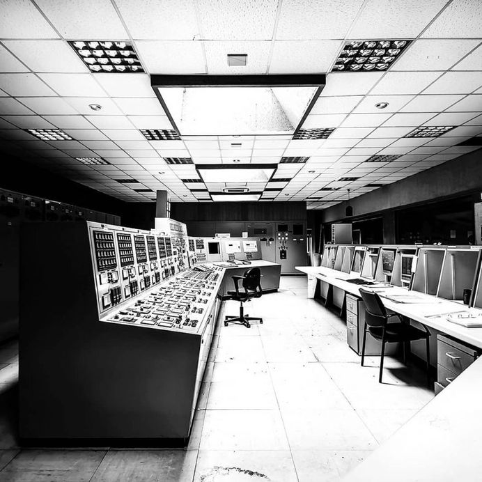 Black and White Photographs of Abandoned Places by Valerie Leroy