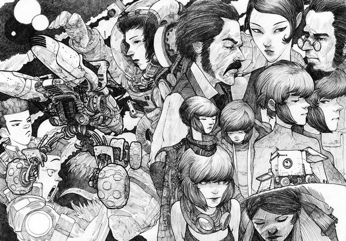 Creative Detailed Drawing Illustrations #drawing #illustrations