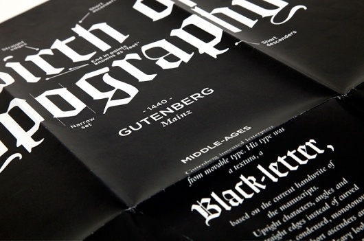 Laia Sacares. It's All About Type Poster Series #design #graphic