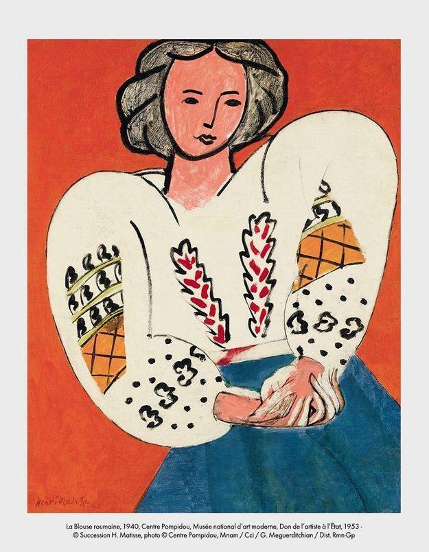 Matisse "La blouse roumaine"