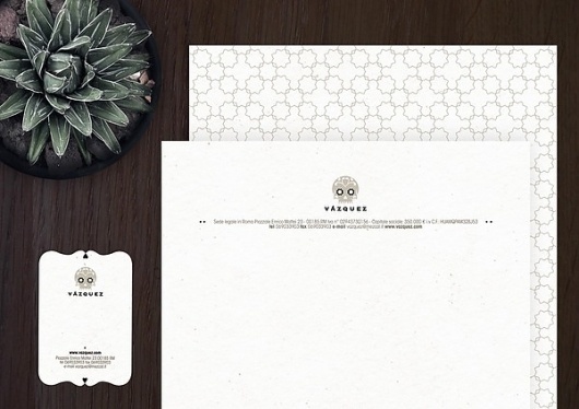 Vazquez mezcal #corporate #skull #identity