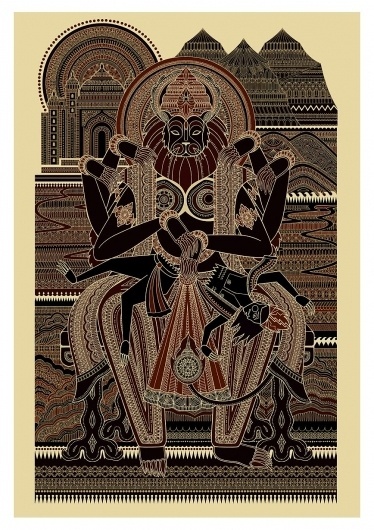 Illustrations by Poonam Mistry I Art Sponge #pattern #indian #illustration #poonam #mistry