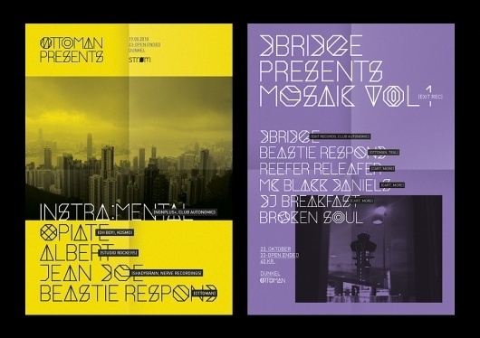 OTTOMAN - Kasper Pyndt Studio #music #font #poster
